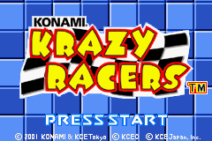 Konami Krazy Racers screenshot 3 for GameBoy Advance